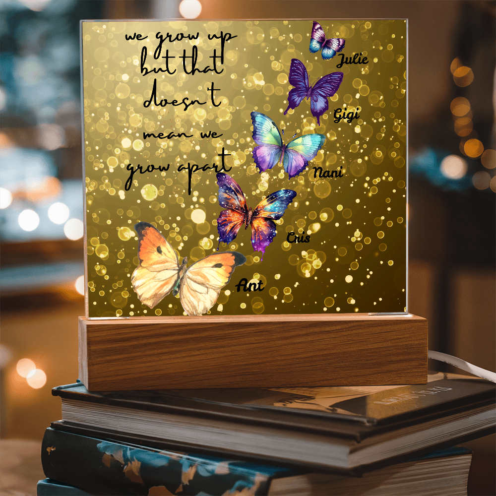 We Grow but Never Apart