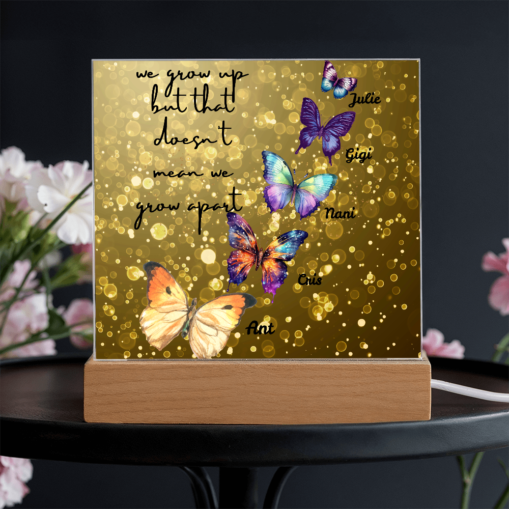 We Grow but Never Apart