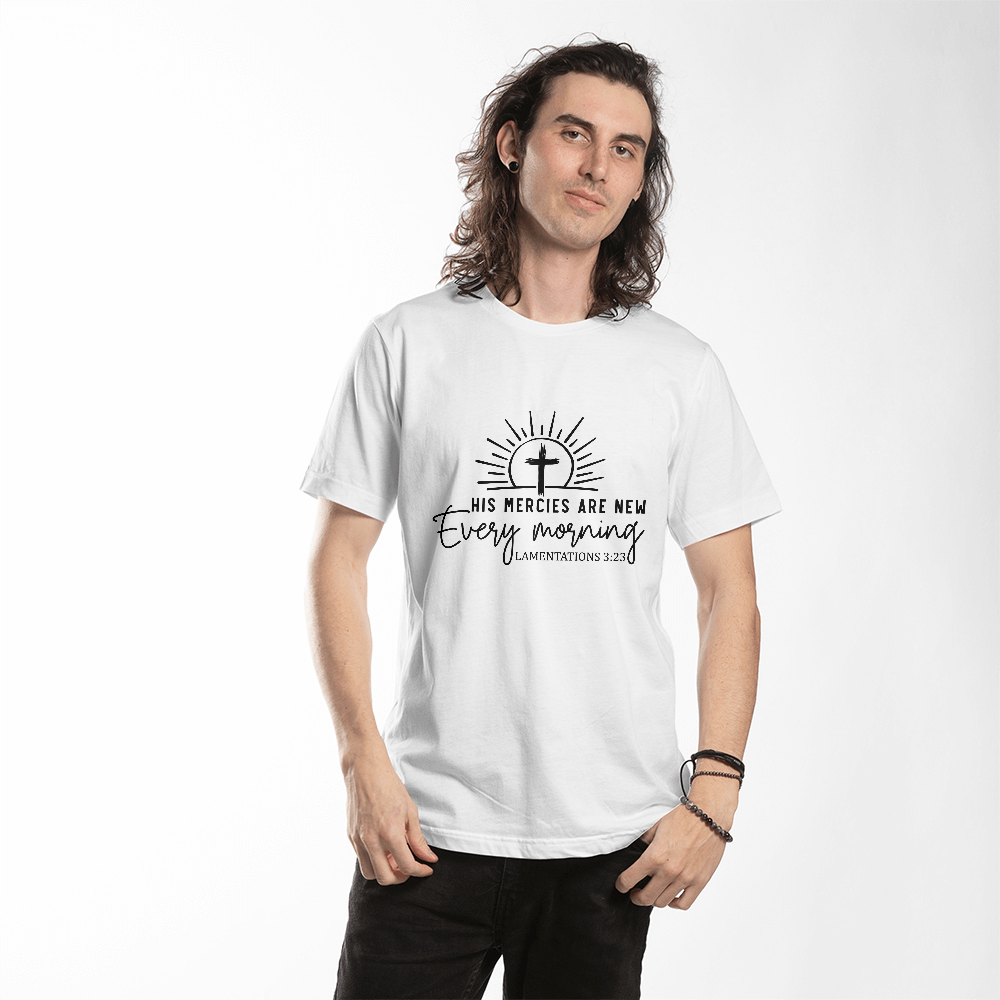 Lamentations 3:23 Minimalist Unisex Style