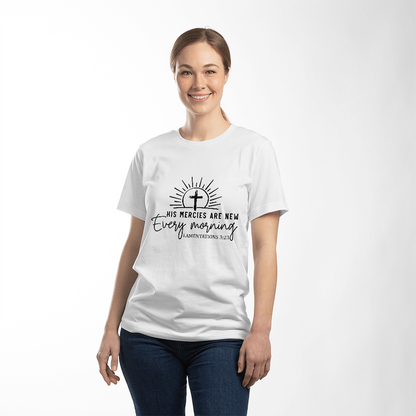 Lamentations 3:23 Minimalist Unisex Style