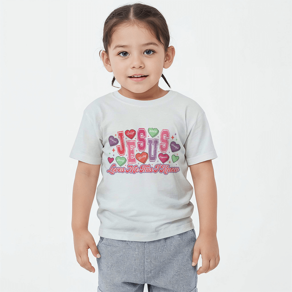 Jesus Love Me (Toddler Pink)