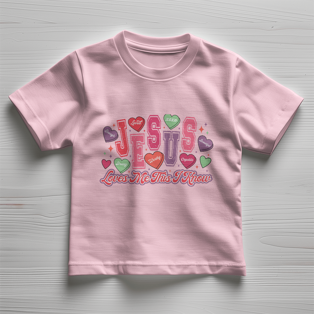 Jesus Love Me (Toddler Pink)
