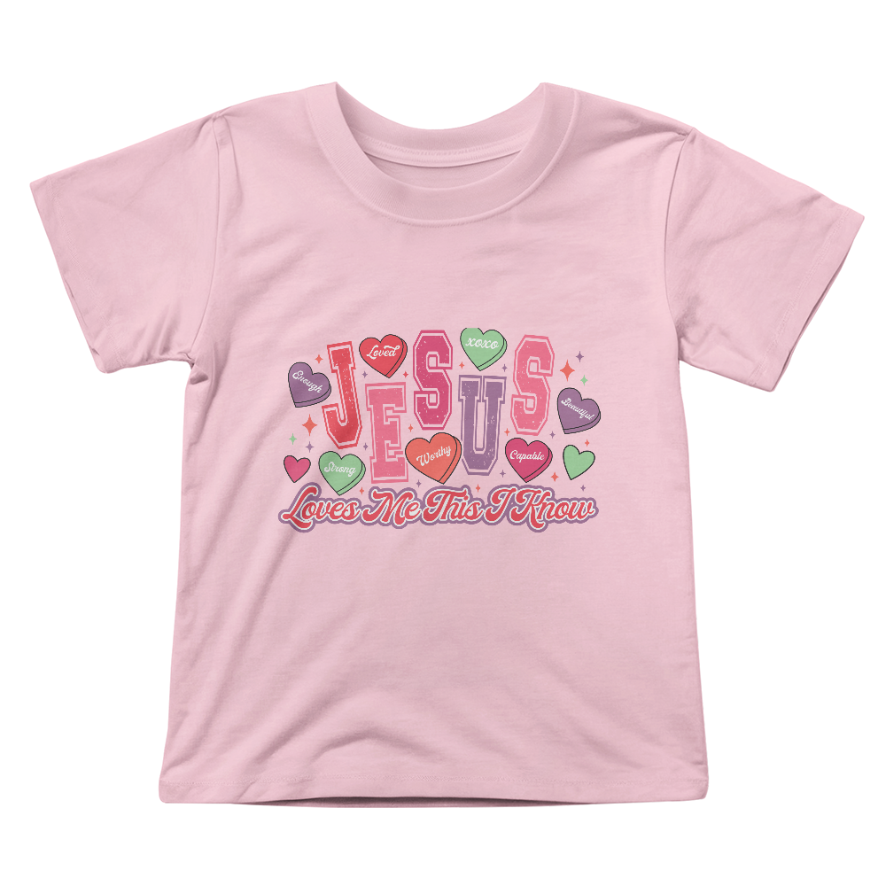 Jesus Love Me (Toddler Pink)