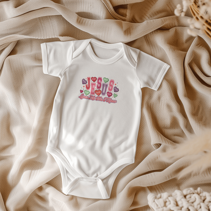 Jesus Loves Me Onsie Valentine