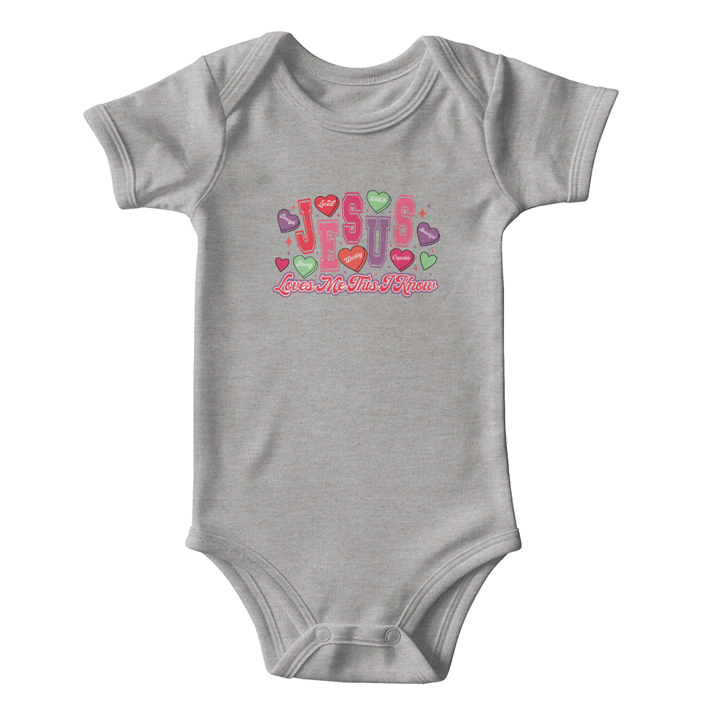 Jesus Loves Me Onsie Valentine