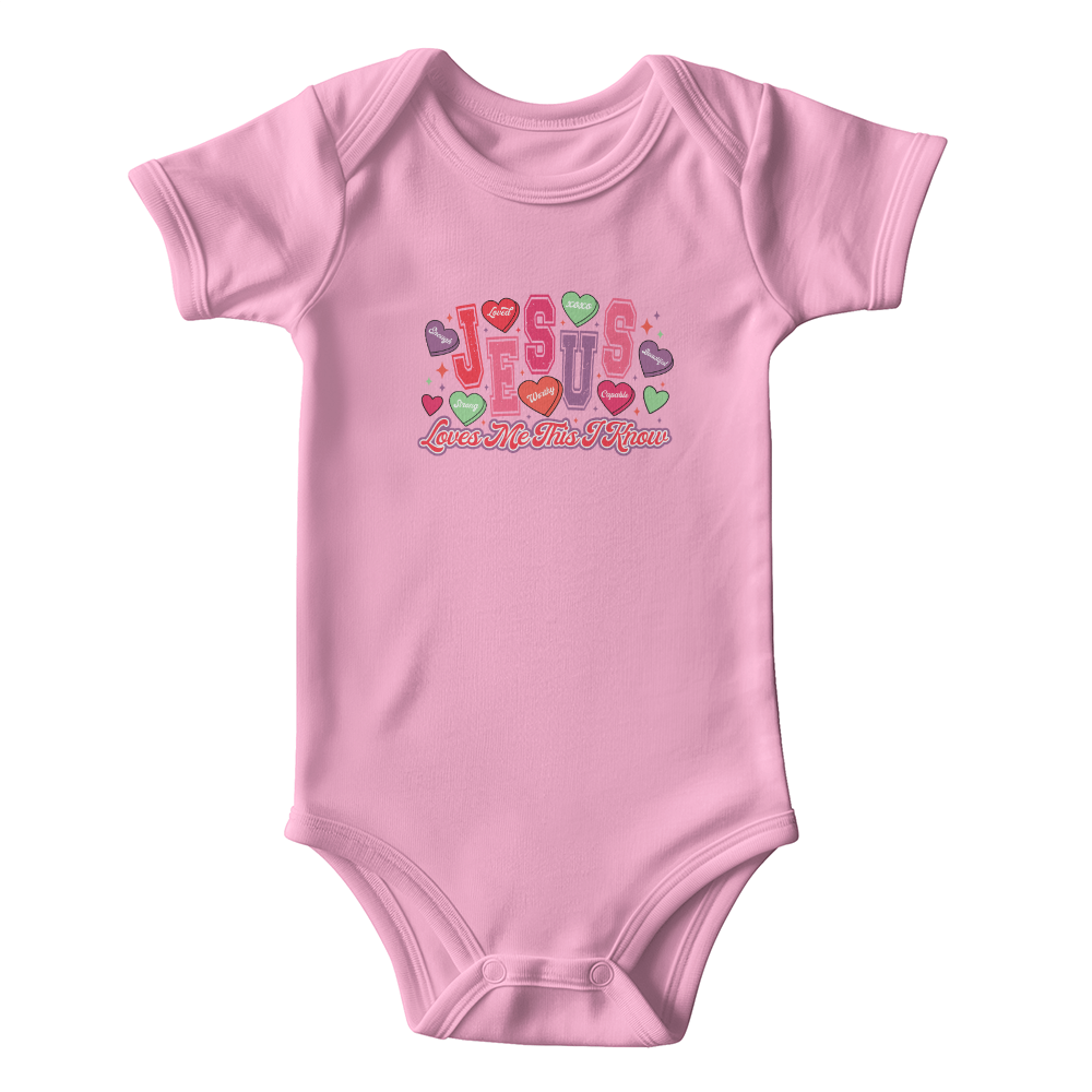 Jesus Loves Me Onsie Valentine