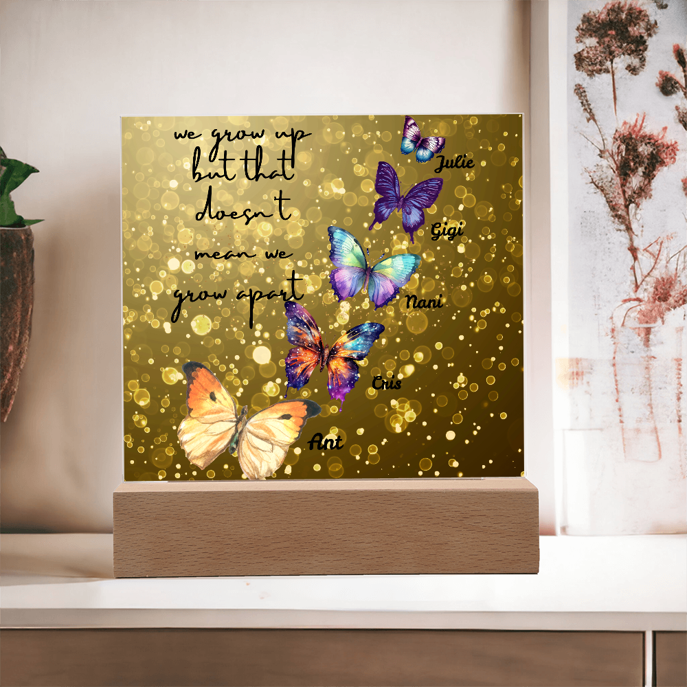 We Grow but Never Apart