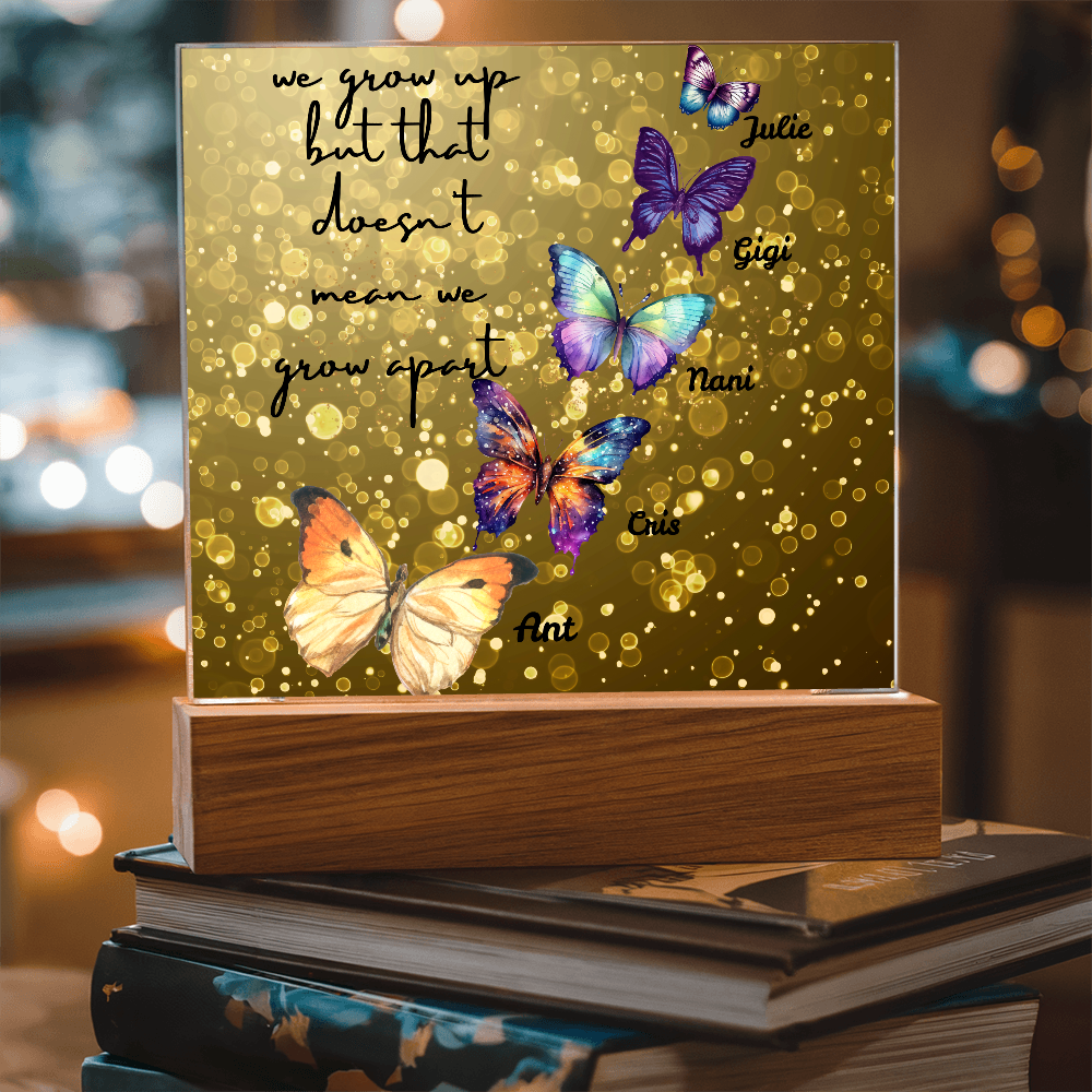 We Grow but Never Apart