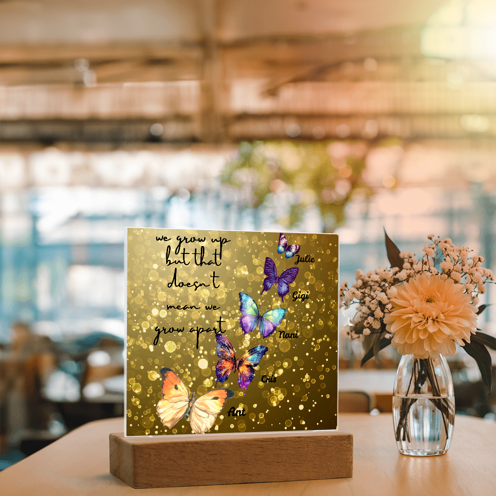 We Grow but Never Apart