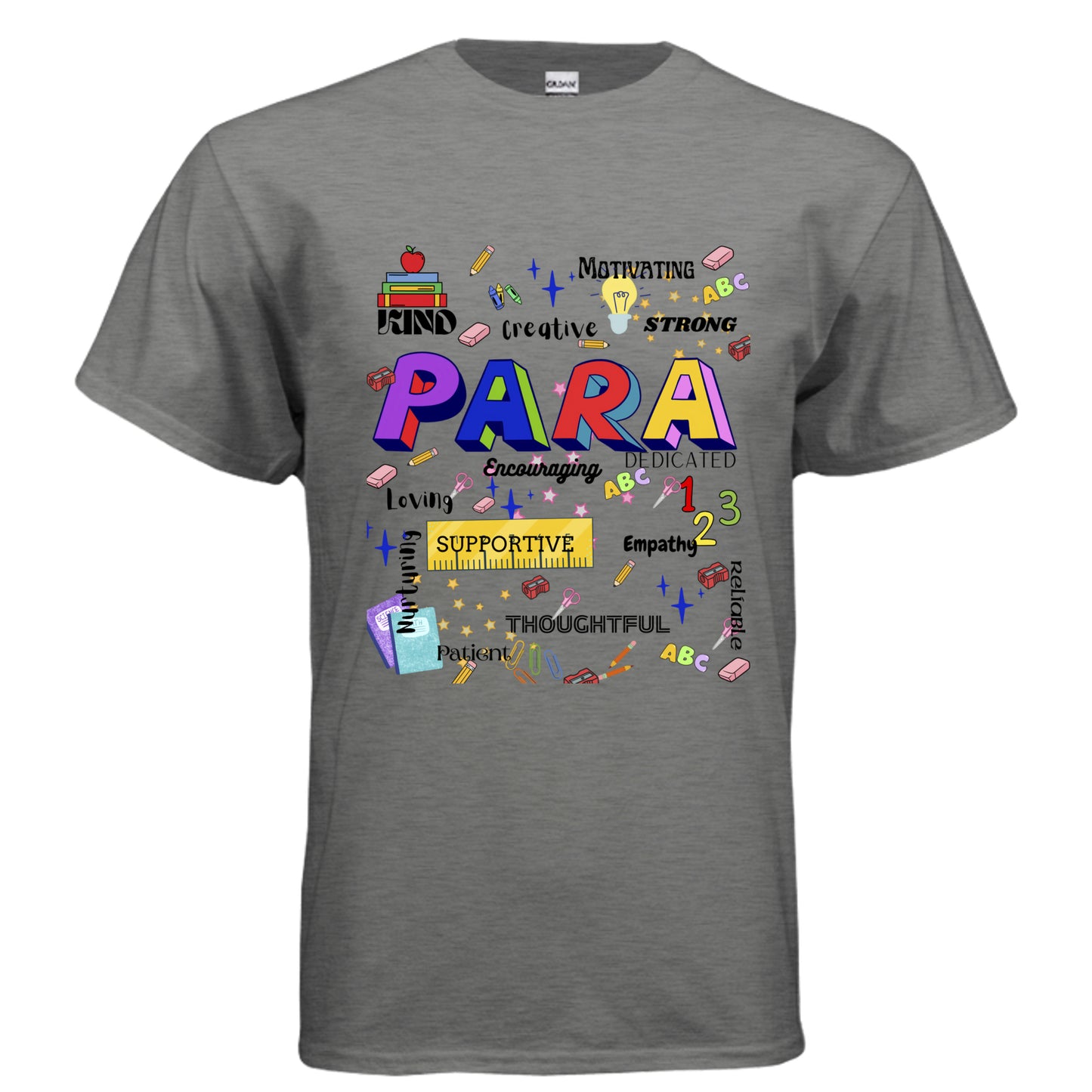 GRAPHITE HEATHER - G500 - FRONT