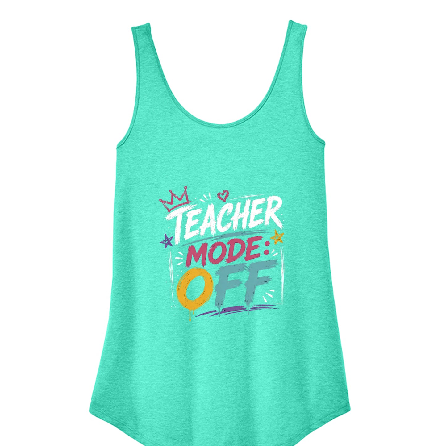 Aqua Heather - DT151 - FRONT