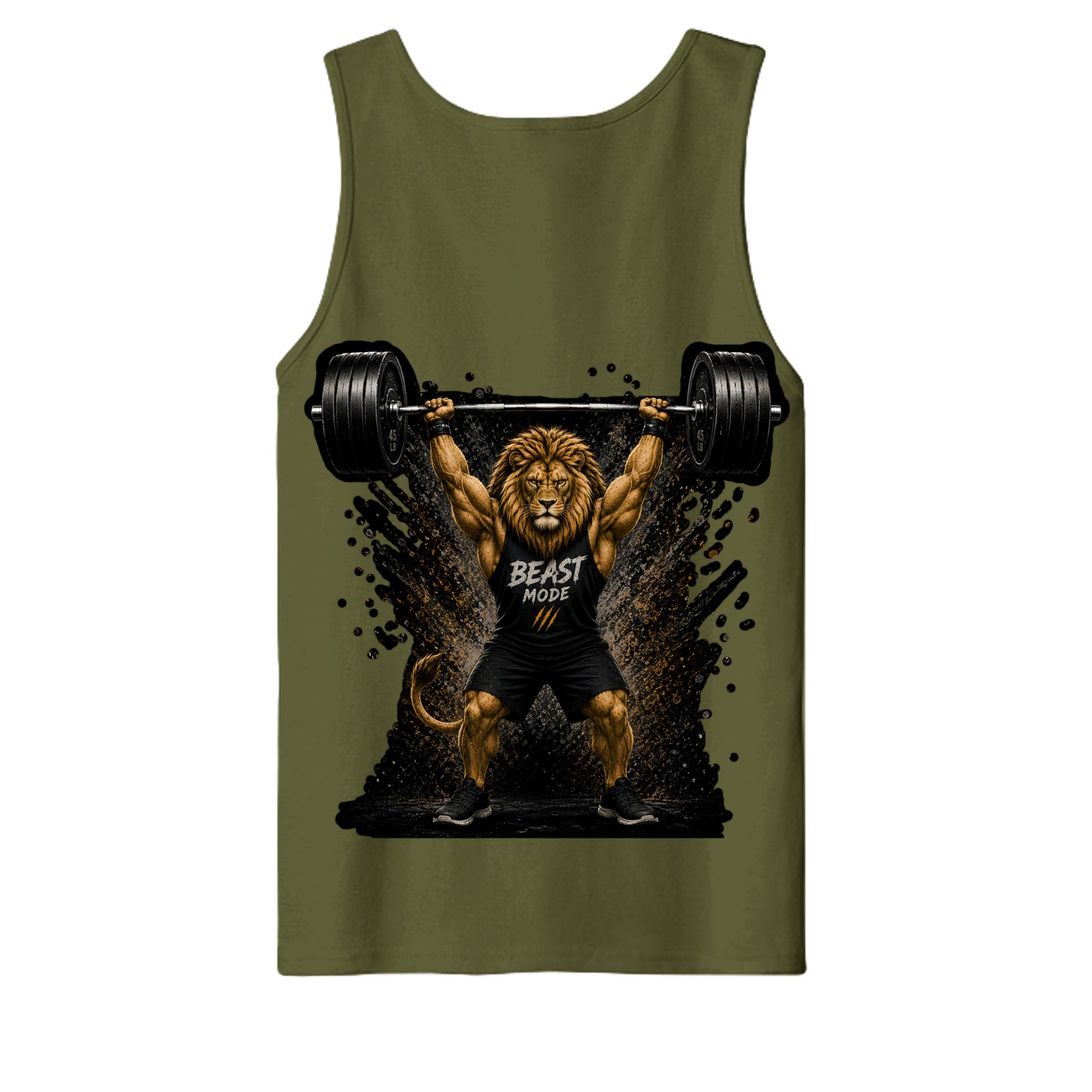 Military Green - S105 - BACK