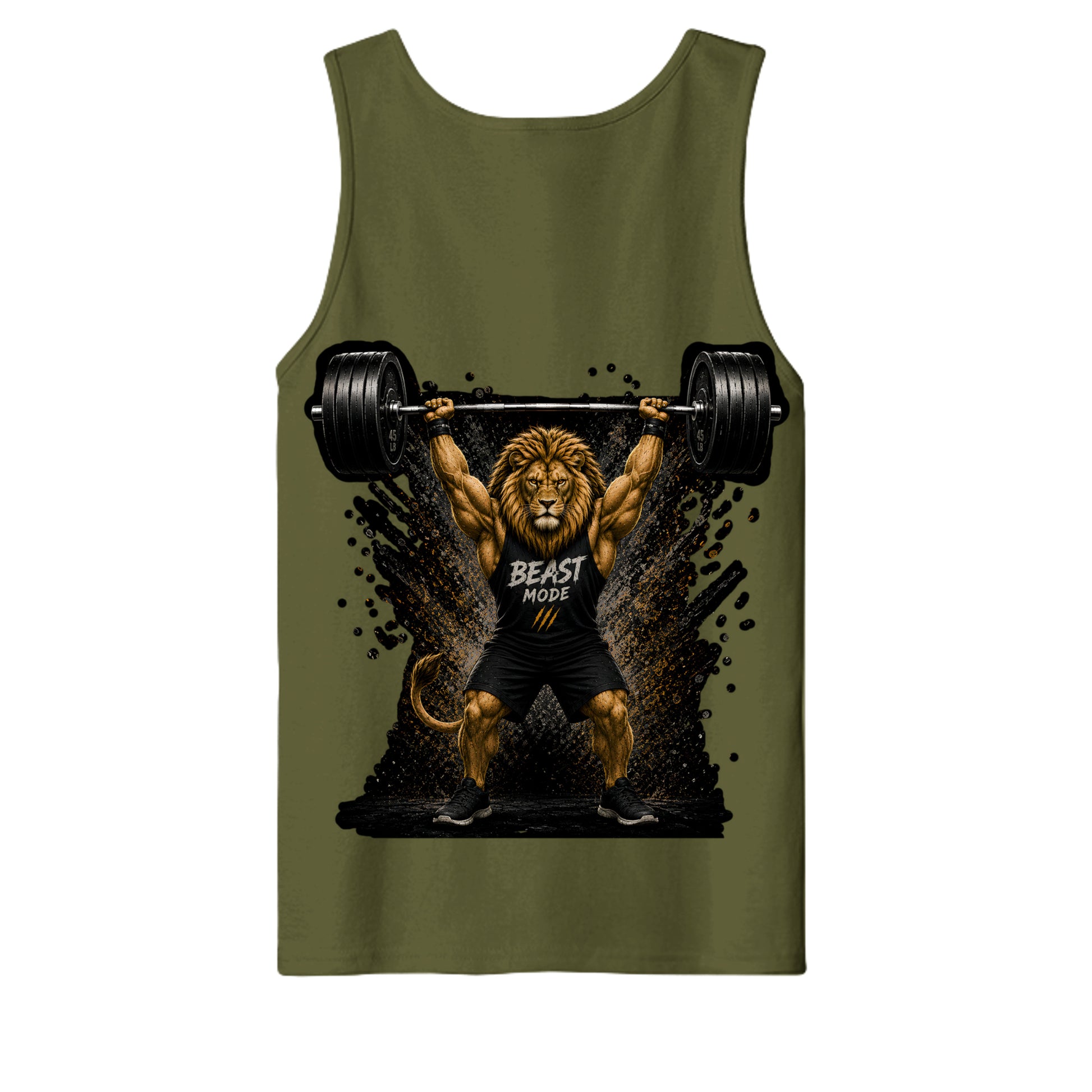 Military Green - S105 - BACK