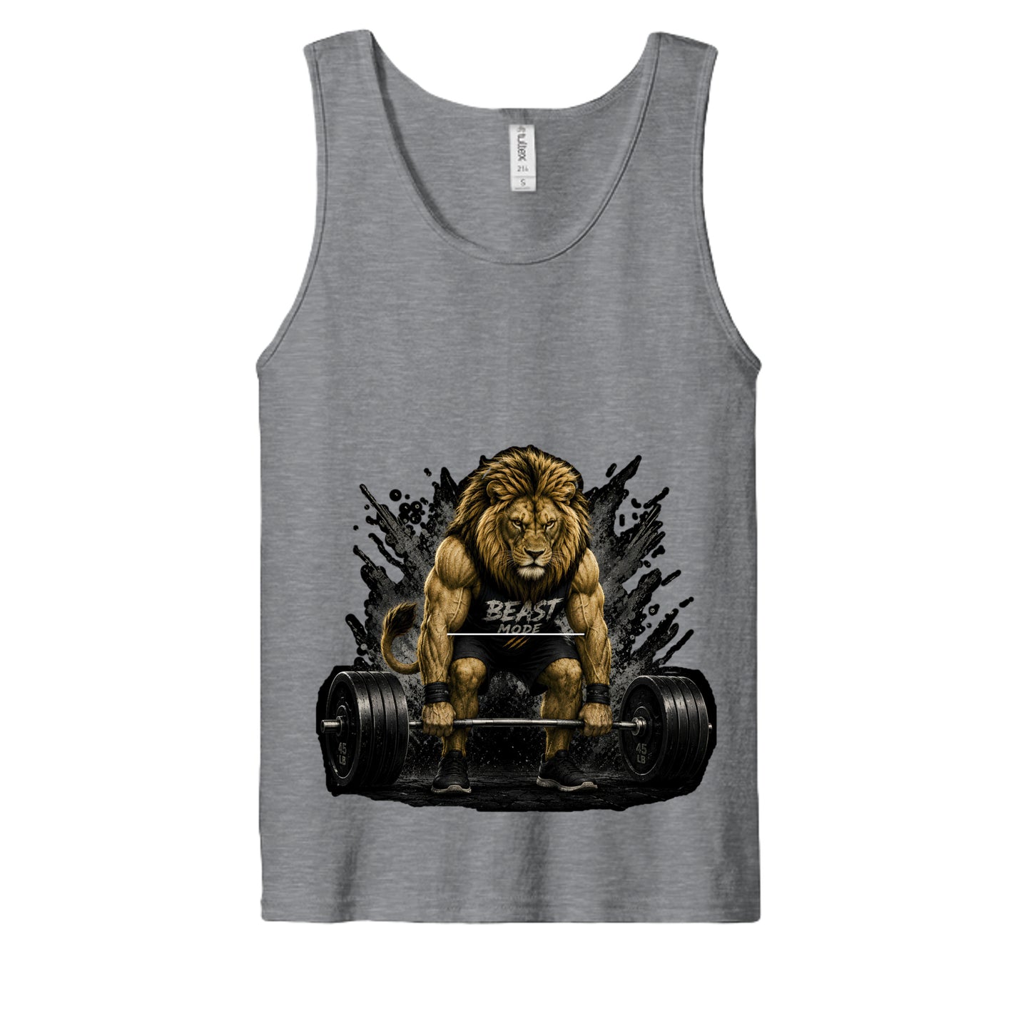Heather Grey - S105 - FRONT