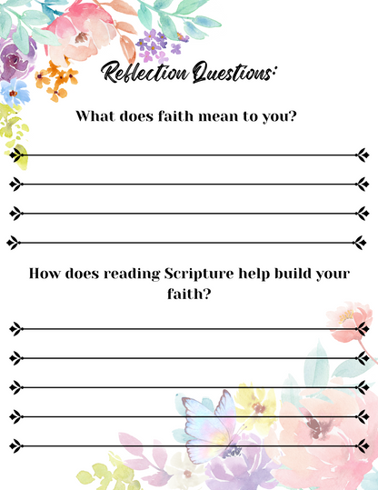 Walking In Faith: A Teen Girl's Guide to Growing Closer To God - volume 1